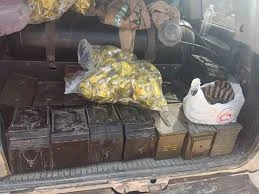 إحباط عملية تهريب شحنة أسلحة وذخائر من ساحل حضرموت باتجاه الوادي