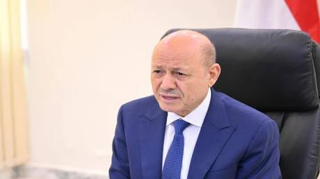 العليمي يحذر من مغامرة حوثية في باب المندب ويتوعد الجماعة باستنزاف قدراتها عسكرياً