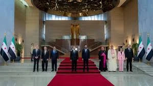 الشرع يستقبل أوراق اعتماد سفراء جدد بينهم سفير المملكة العربية السعودية