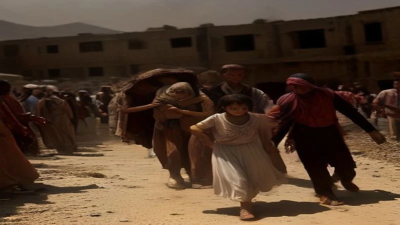 العائلات اليمنية تنزح خوفاً من الموت وسط معارك الحوثيين وحكومة اليمن