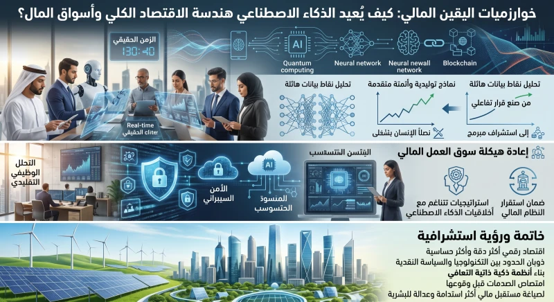 خوارزميات اليقين المالي: كيف يُعيد الذكاء الاصطناعي هندسة الاقتصاد الكلي وأسواق المال؟