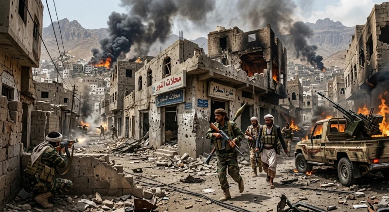 ما حقيقة احتدام المعارك في تعز وتقدم الحوثيين؟ تفاصيل الصراع