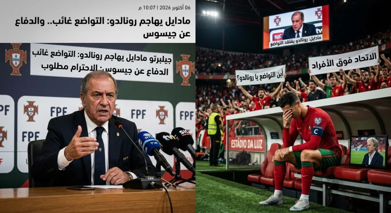 مادايل يهاجم رونالدو: التواضع غائب.. والدفاع عن جيسوس