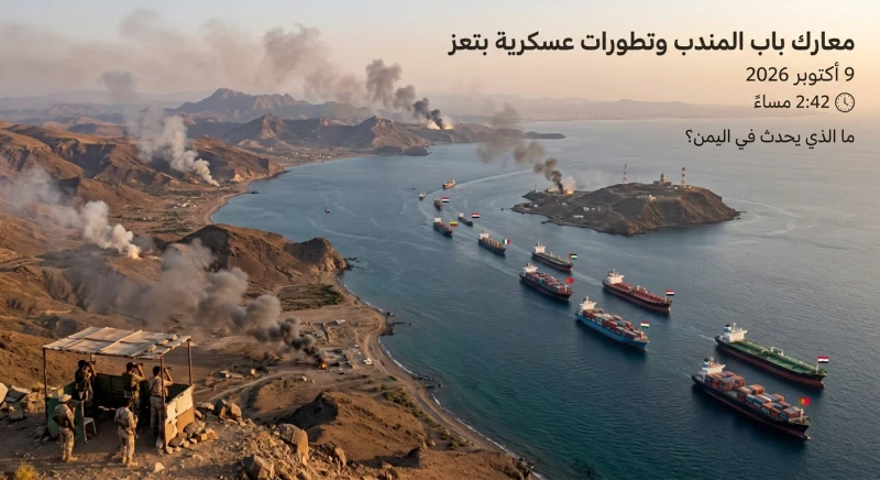 معارك باب المندب وتطورات عسكرية بتعز.. ما الذي يحدث في اليمن؟