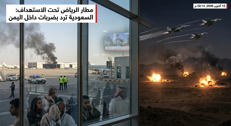 السعودية ترد بضربات في اليمن بعد هجمات حوثية على مطار الرياض