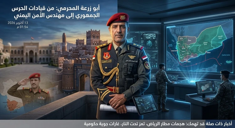 أبو زرعة المحرمي: من قيادات الحرس الجمهوري إلى مهندس الأمن اليمني