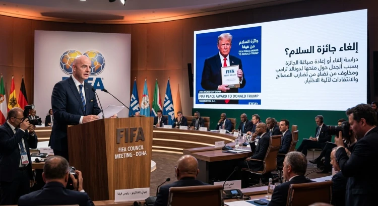 لماذا يدرس الفيفا إلغاء جائزة السلام بعد منحها لدونالد ترامب؟